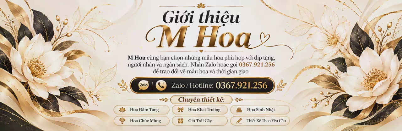 Ảnh bìa Shop hoa tươi Xã Đại Hoàng Ninh Bình - Gửi lời chúc bằng sắc hoa